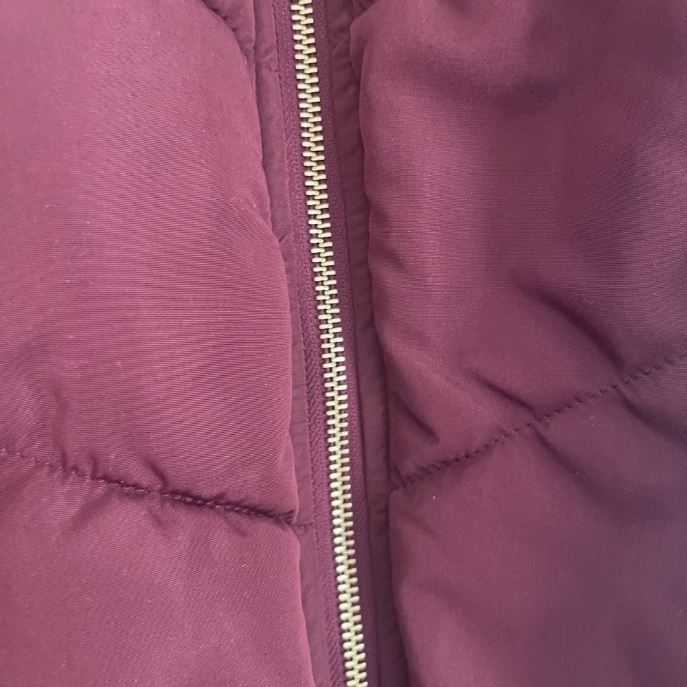 Divided Maroon Bomber Jacket - Picture 2 of 6